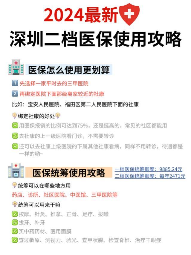 家人们！我终于搞懂深圳二档医保啦