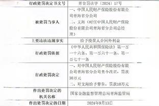 人保财险青海省分公司被罚30万元：因给予投保人合同外利益