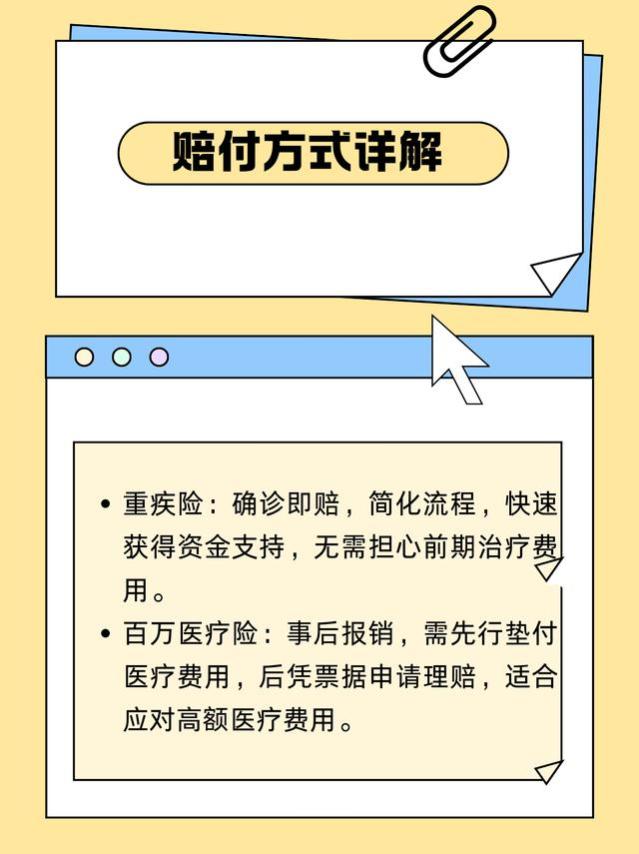 《重疾险和百万医疗有什么区别？》