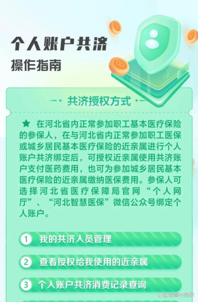 职工医保个人账户可为家人代缴居民医保费，这样操作