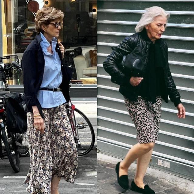 被法国奶奶惊艳到了！穿裙从不上膝、裤松而不垮，比年轻人都时髦