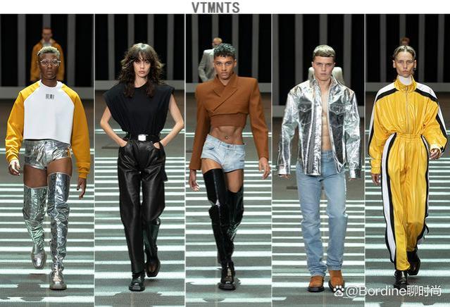 VTMNTS 2023春夏系列，短款露腰，简约时尚
