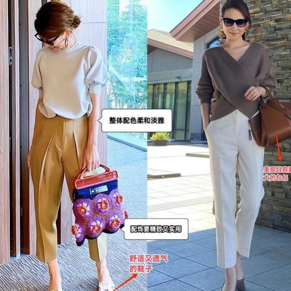 为什么劝你多穿“休闲裤”，看日本女人就知道了，美得多洋气显瘦