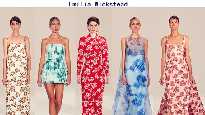 Emilia Wickstead 2023春夏系列，抹胸柔美，为裙装<span style='color:red'>增</span>加气质
