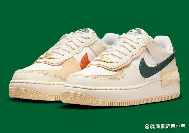 深复古绿色为这款“Sail” Nike Air Force 1 添上色彩