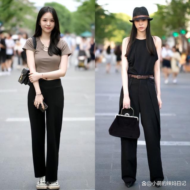 满大街的“阔腿裤”，今夏学杭州女生这样穿，回头率高还洋气时髦