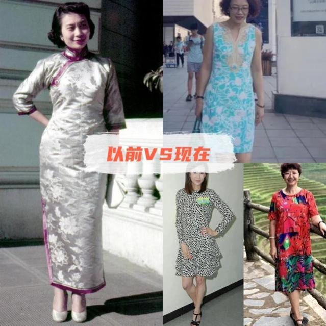 不得不说，80年代的审美绝了！裙永远过膝、颜色多而不杂，真洋气