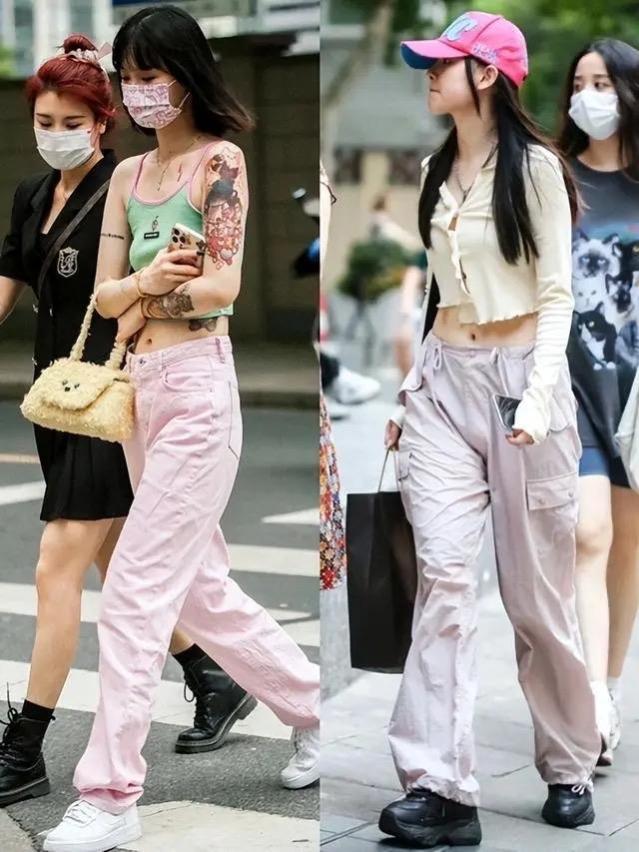 上海女生真会穿！这些“露腰”穿搭，堪称小个子模板，减龄显腿长