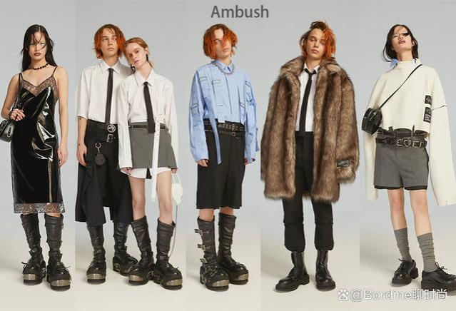 Ambush 2023秋冬系列，绑缚与西服的结合