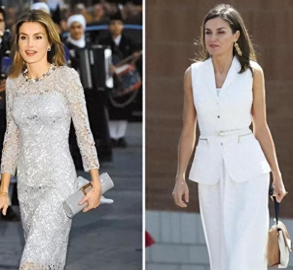 又忙又美的西班牙王后，48岁仍旧风情万种：高跟鞋连衣裙是标配