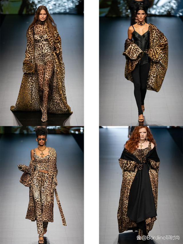 Dolce & Gabbana 2023春夏系列，裤装和裙装，都有收腰的柔美时尚