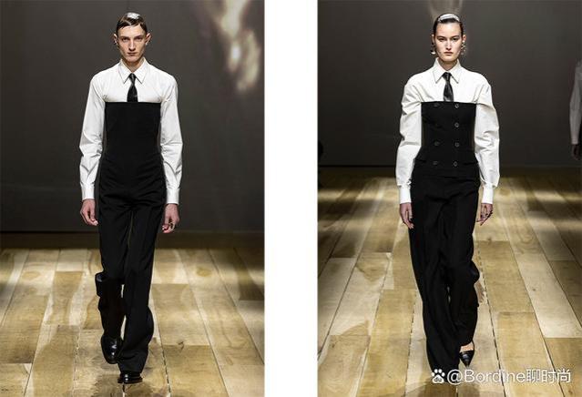 Alexander McQueen 2023秋冬系列，干练西服、温婉裙装，有设计感