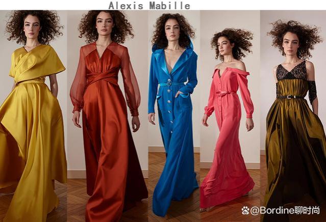 Alexis Mabille 2023秋冬系列，优雅裙装还有细节