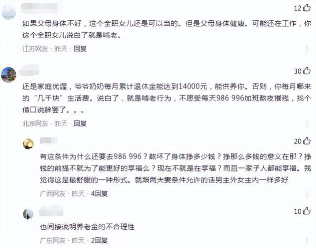 “全职女儿是我做过最快乐的工作”，大学生讲述，啃老的心路历程