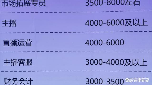 太原主播直播人才成了香饽饽，月工资4000-6000以上，用人单位疯抢