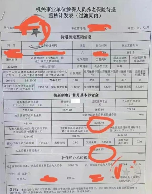 2023年湖南正科级公务员退休，看看养老金能领多少？