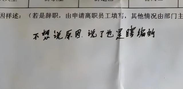 女教师低情商辞职信走红，把校长看迷了，一个“1”足以说明一切