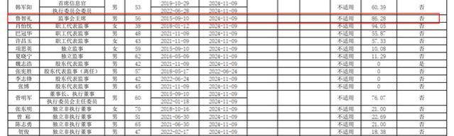 中原证券董事长鲁智礼刚上任 今年57岁年龄不小 去年薪酬86.28万