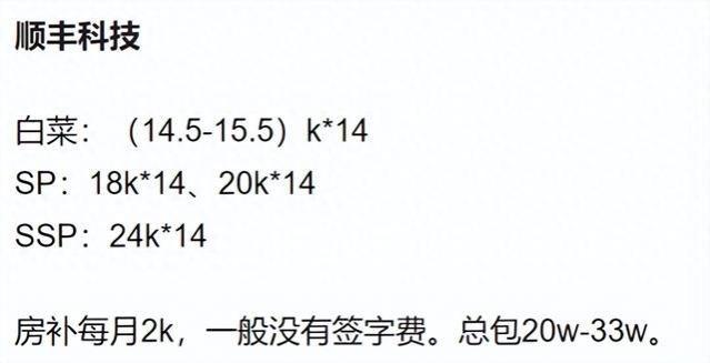 24届秋招进行中，赶快来看看大厂的招聘要求和薪资待遇吧（续）！