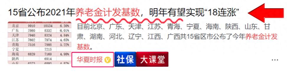 山东养老金将迎来重算补发，3000和6000元的人补发金额相差多少？