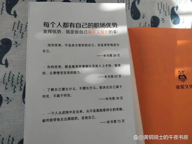 “九大优势”伴你纵横职场——《每个人都有自己的职场优势》