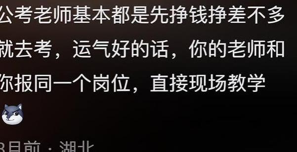 为什么考公立学校的老师不考公务员？看完网友分享，我沉默许久