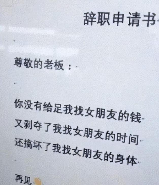 有人养我，不上班了，00后辞职信成网红，老板回复格局拉满