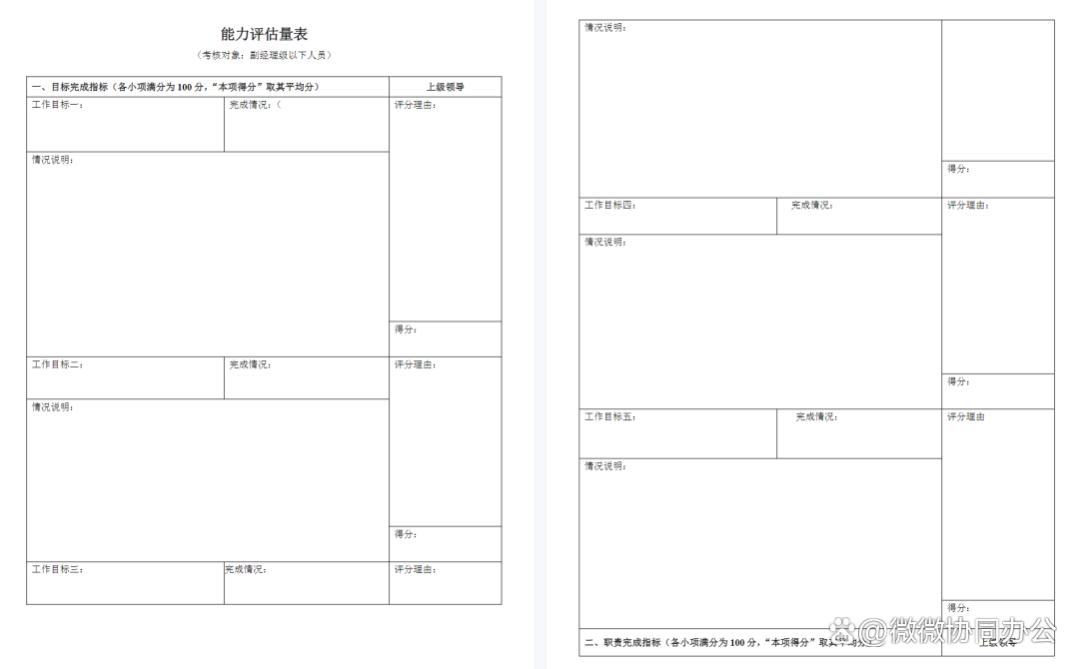 员工能力评估全流程（全自动生成）