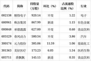 养老金一季度现身7只股前十大流通股东榜